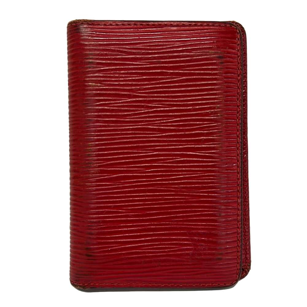 Louis Vuitton Organizer de Poshe Epi Card Case M63587